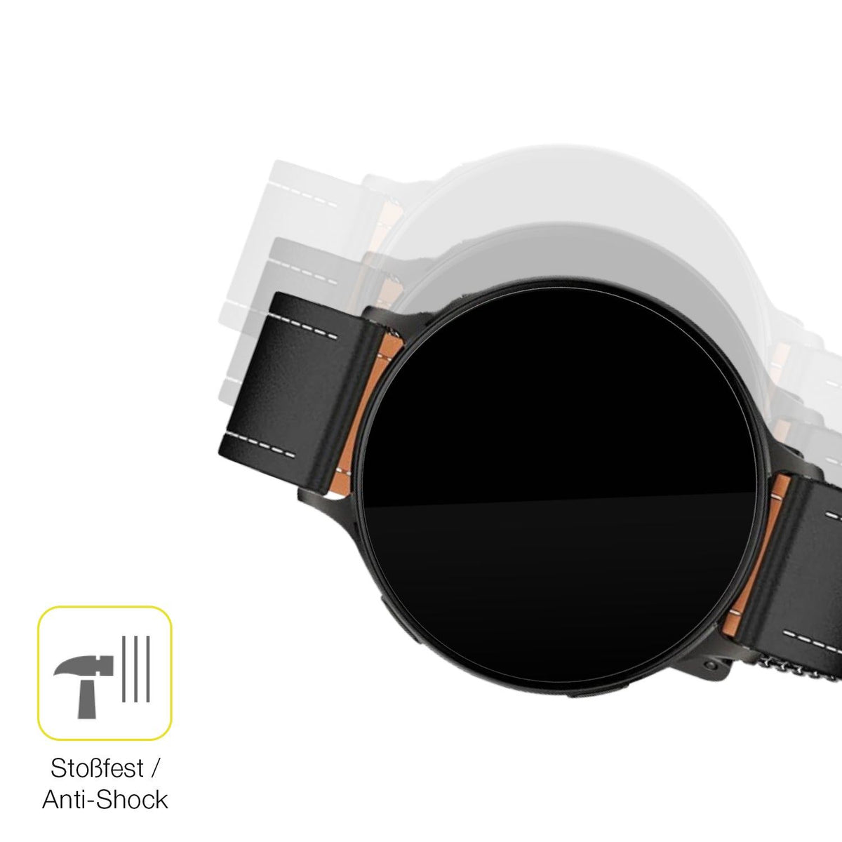 2x Screen Protector for Pireware Nano Smartwatch Protective Film covers 100%