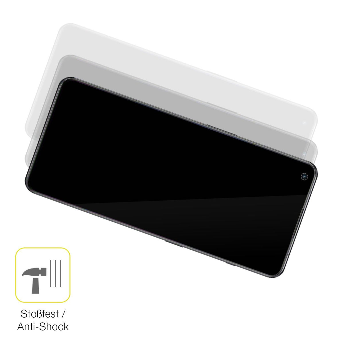 3x Screen Protector for OnePlus 11 5G Protective Film covers 100% dipos Flex