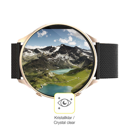 2x 3D Full Cover Schutzfolie für SLOKSFil S51 Smartwatch