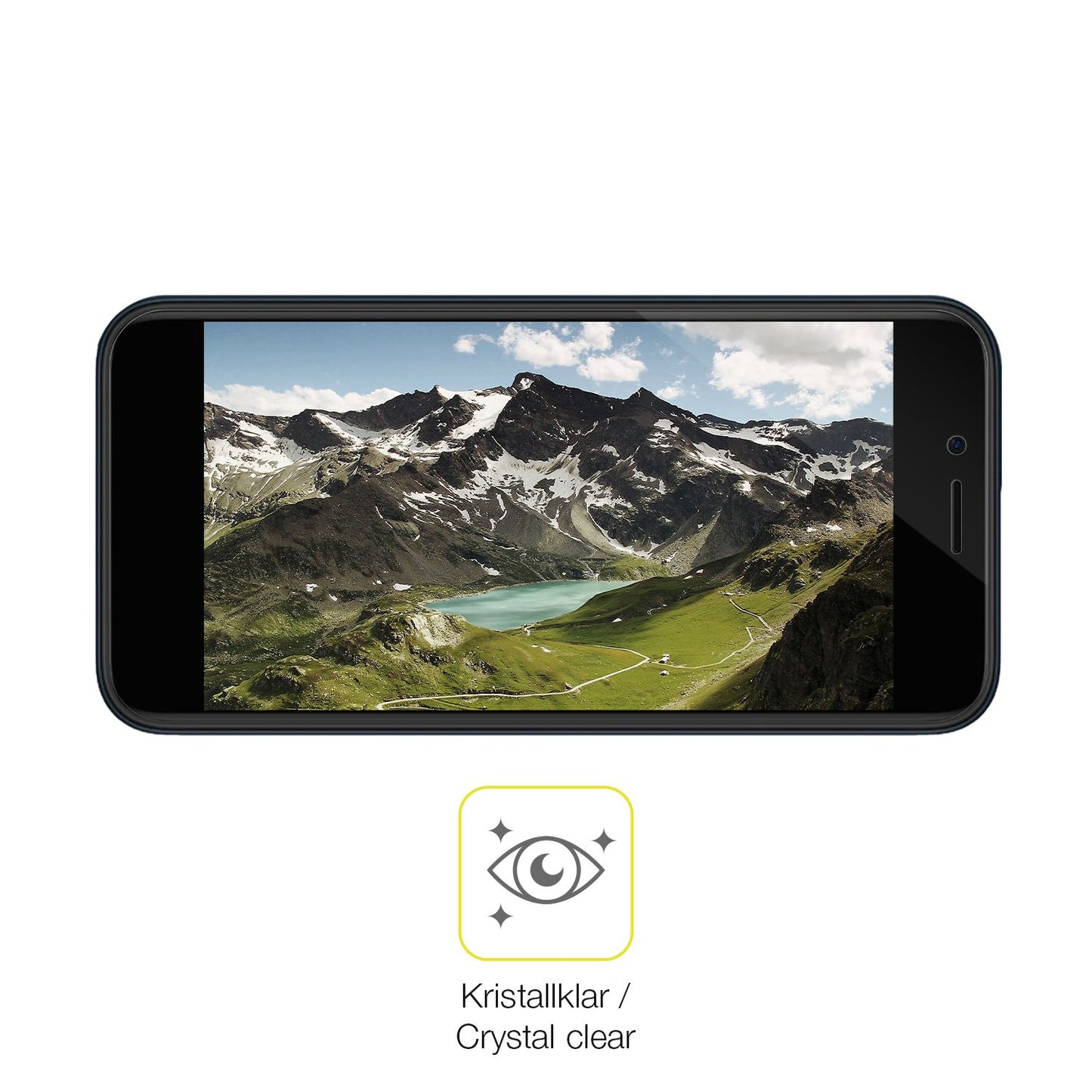 2x Screen Protector for Mobicel MX3 Plus Protective Film covers 100% dipos Flex