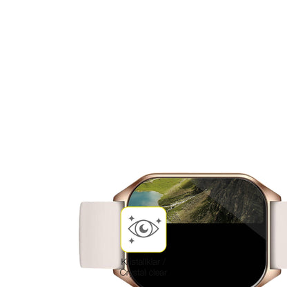 2x Screen Protector for ZIMAOER Smartwatch 1.85 Zoll Protective Film covers