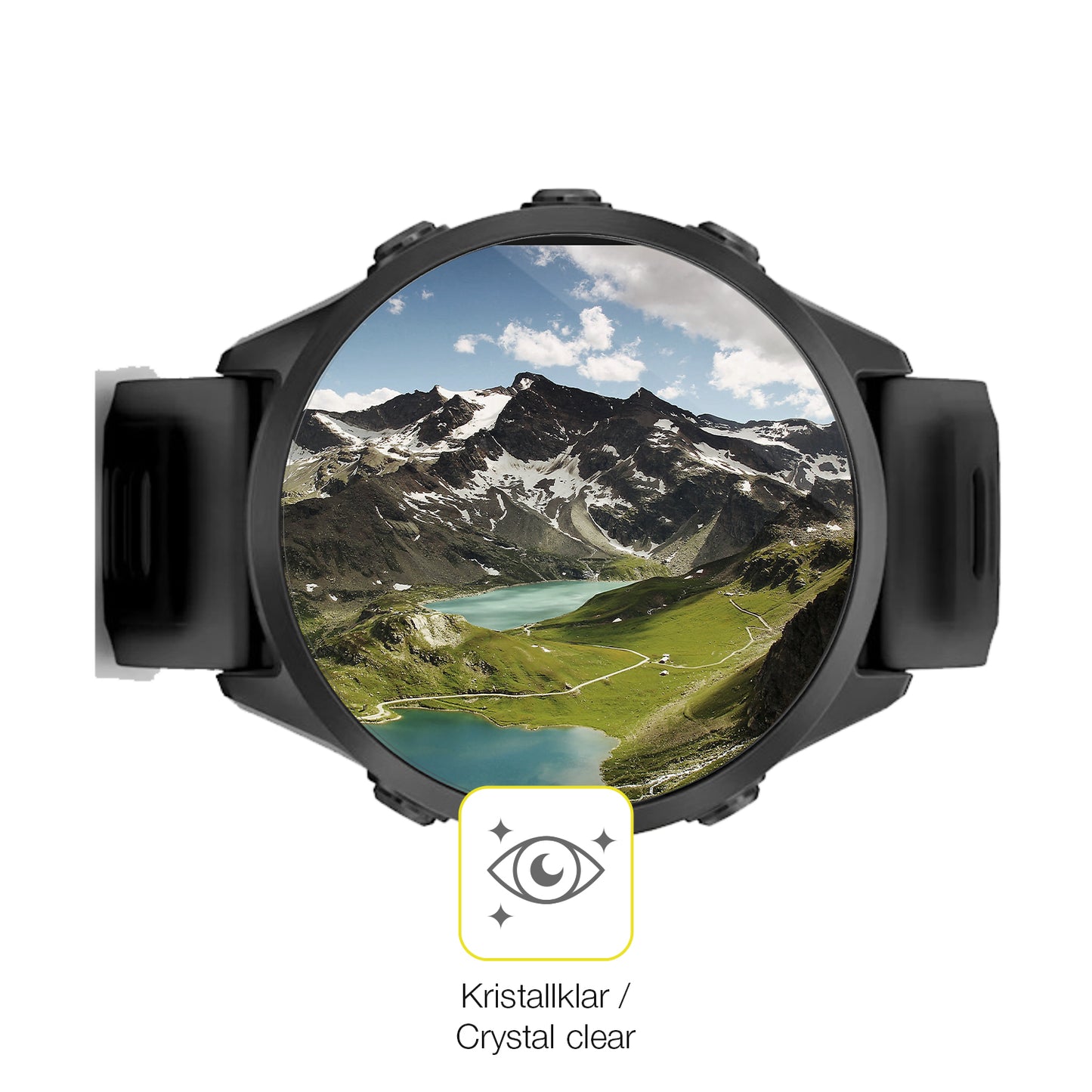2x 3D Full Cover Schutzfolie für Garmin Forerunner 570 47mm