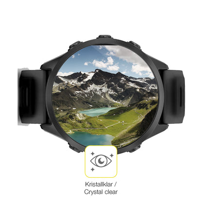 2x 3D Full Cover Schutzfolie für Garmin Forerunner 570 47mm
