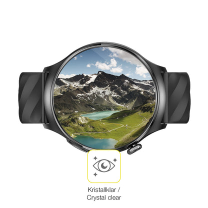 2x 3D Full Cover Schutzfolie für Knauermann Pro 4