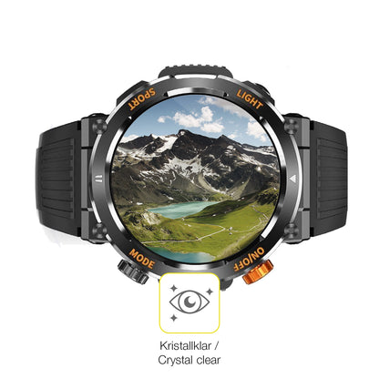 2x 3D Full Cover Schutzfolie für MEGALITH K52 Fitness Tracker