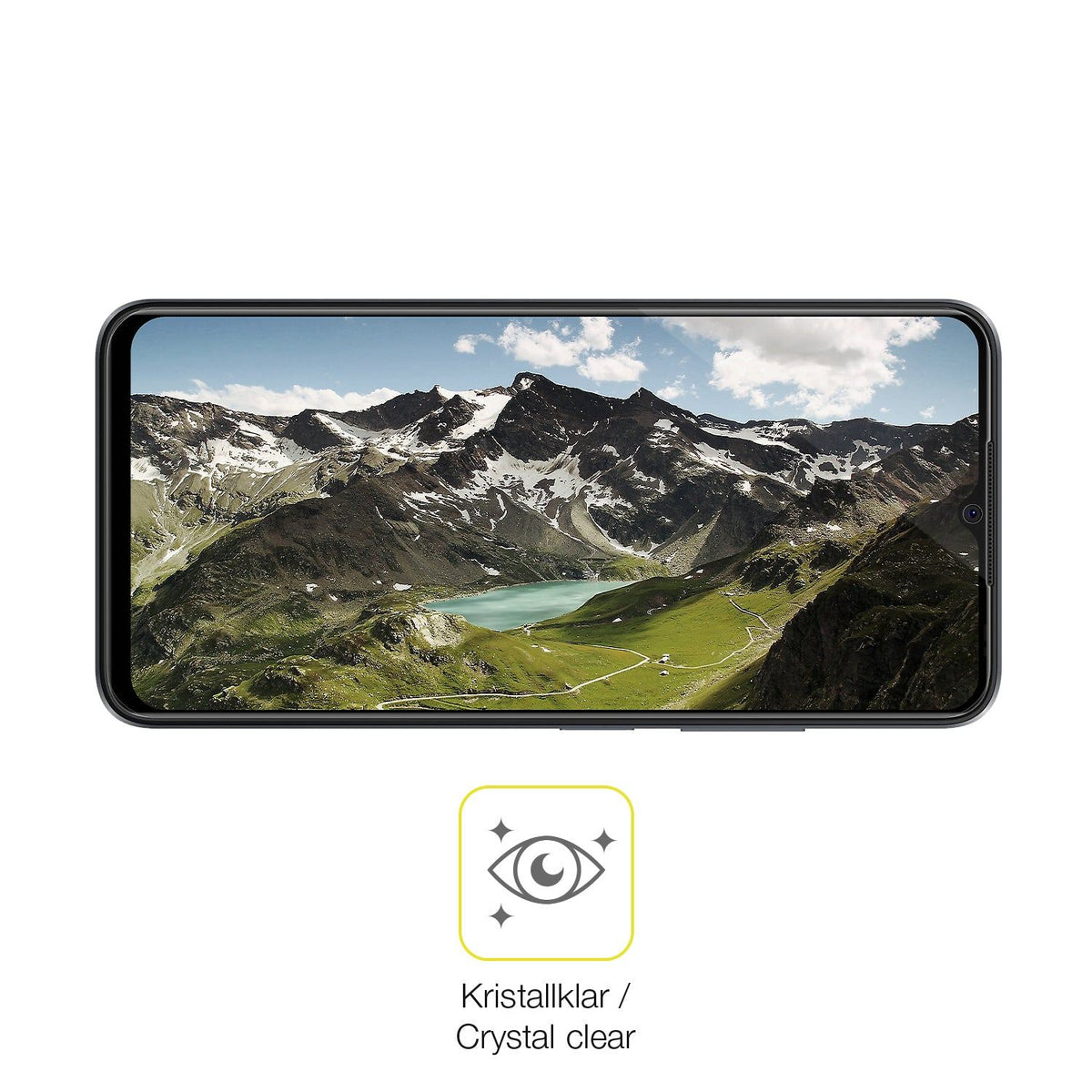 2x Screen Protector for ZTE Blade A54 4G Protective Film covers 100% dipos Flex