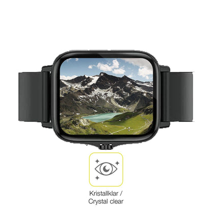 3x Screen Protector for Kaseemi 1,7 inch Smartwatch Protective Film covers 100%