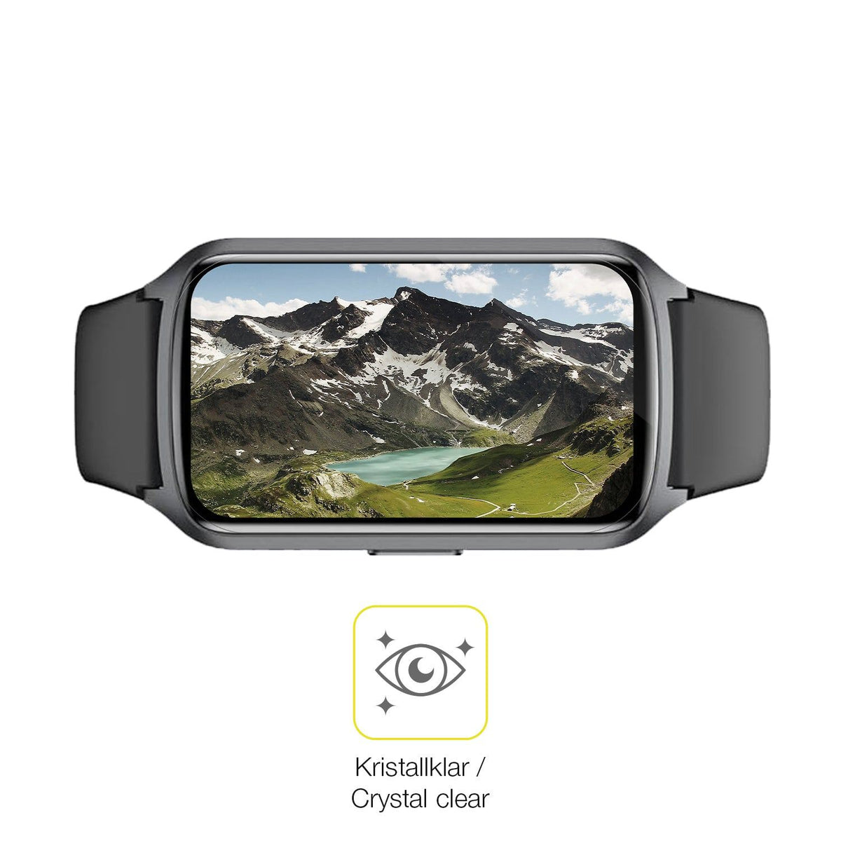 2x Screen Protector for Sanorum Smartwatch 1.47 Zoll Protective Film covers
