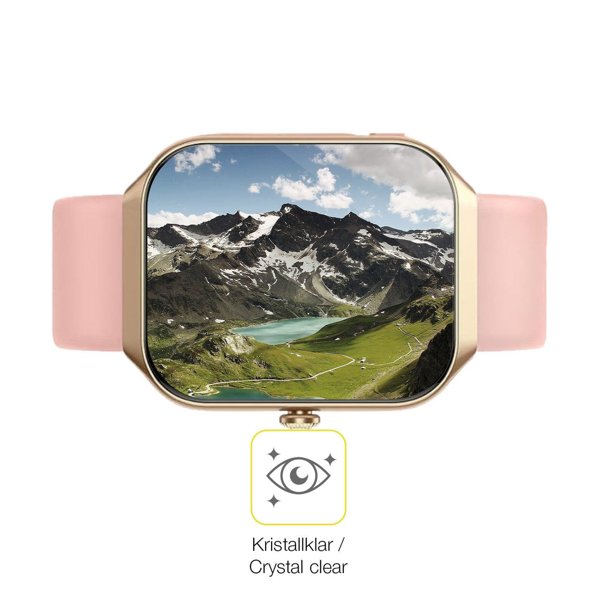 2x Screen Protector for Walkbee Smartwatch 1.96 Zoll Protective Film covers