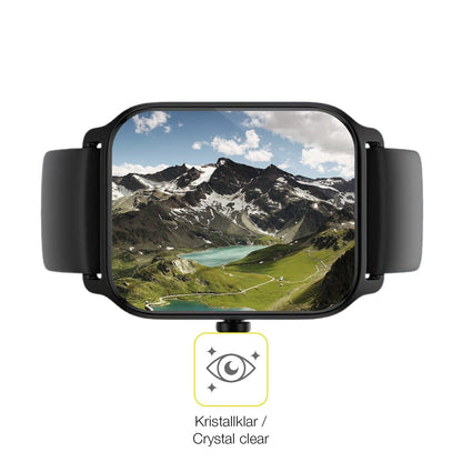 2x Screen Protector for IFMDA 1.8 Zoll Smartwatch Protective Film covers 100%