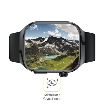 2x Screen Protector for TK 16 Smartwatch 2.04 Zoll Protective Film covers 100%