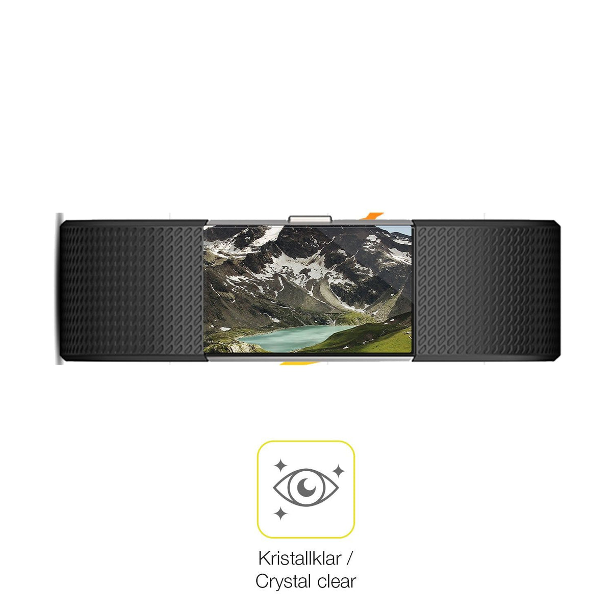 2x Screen Protector for Fitbit Charge 2 Protective Film covers 100% dipos Flex