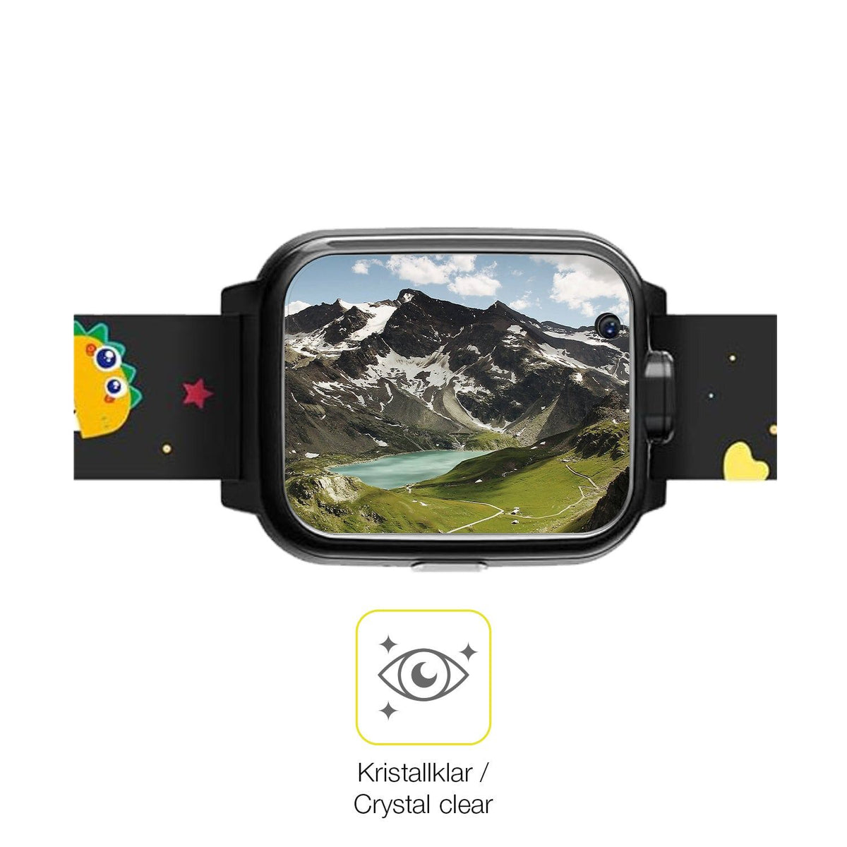 2x Screen Protector for Okyuk Kinder Smartwatch T13001 Protective Film covers