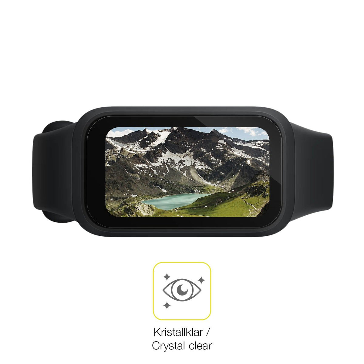 2x Screen Protector for Xiaomi Smart Band 9 Active Protective Film covers 100%