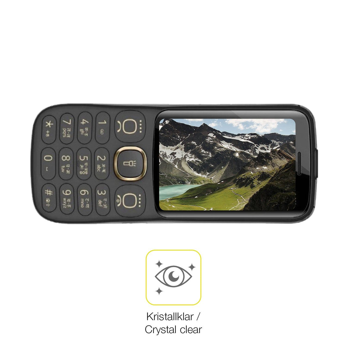 2x Screen Protector for Cellecor A40i Protective Film covers 100% dipos Flex