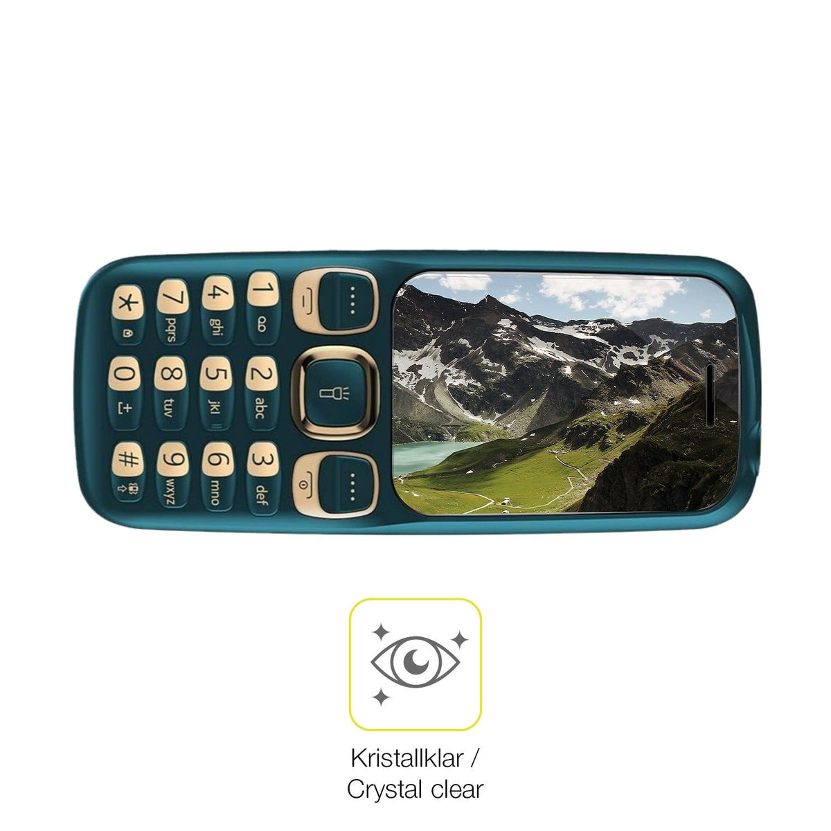 2x Screen Protector for Cellecor C4i Protective Film covers 100% dipos Flex