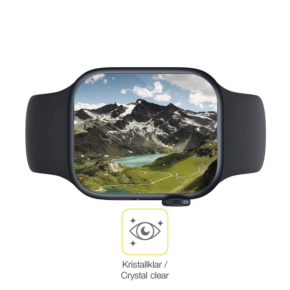 2x Screen Protector for Apple Watch Series 8 45mm Protective Film covers 100%