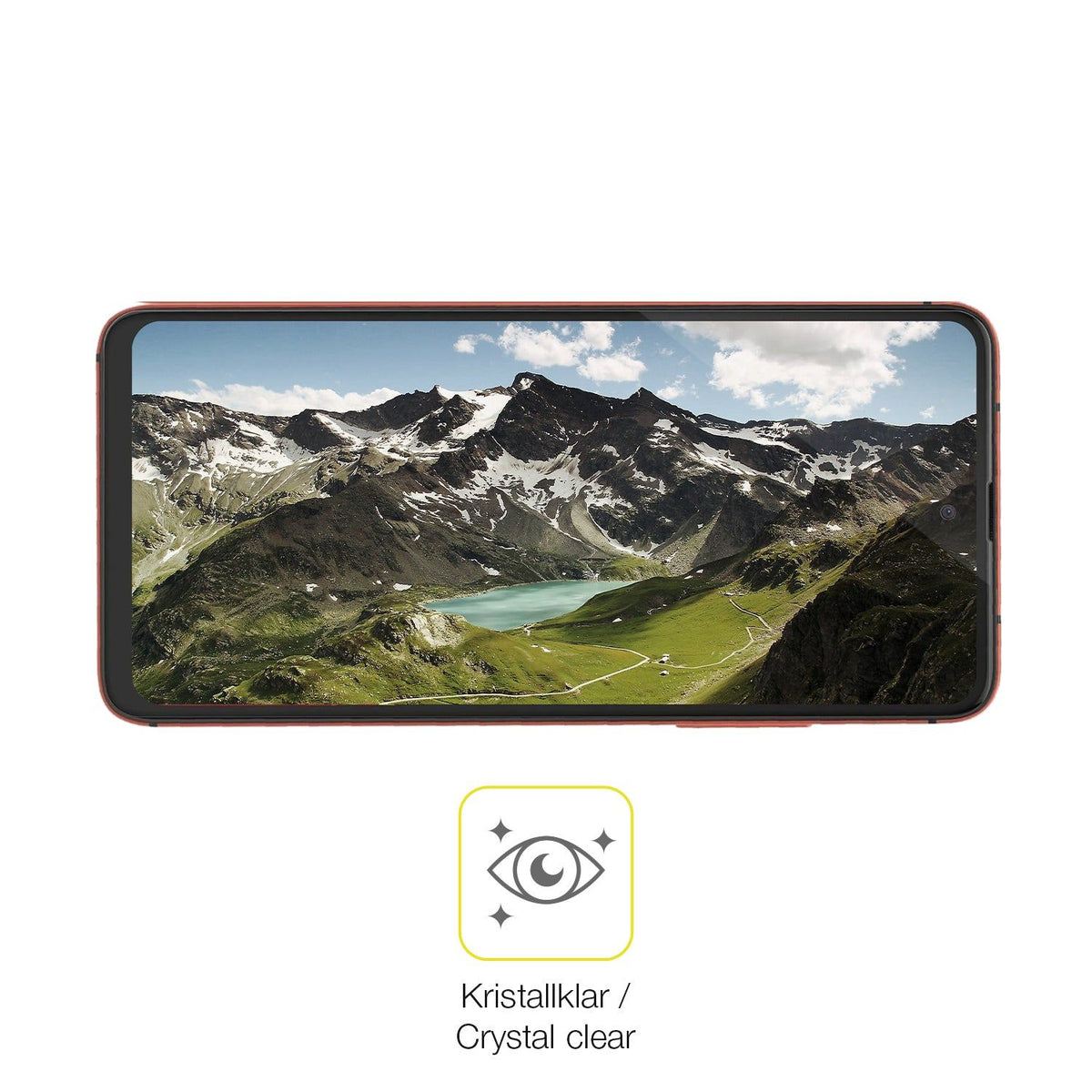 2x Screen Protector for Nuu Mobile N20 Protective Film covers 100% dipos Flex