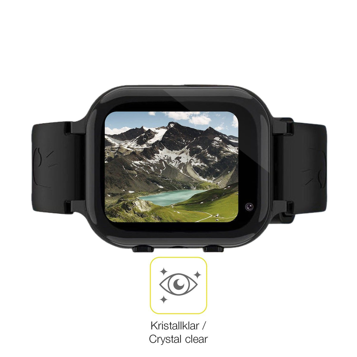 2x Screen Protector for Ruopoem Smartwatch Kinder Protective Film covers 100%