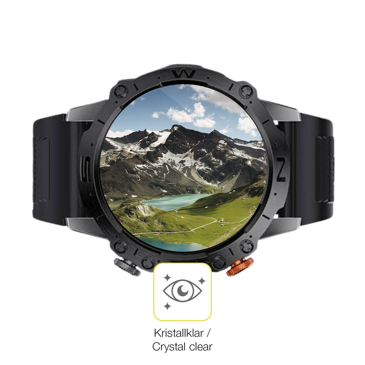 2x Screen Protector for LIGE Smart Sports Watch I10 Protective Film covers 100%