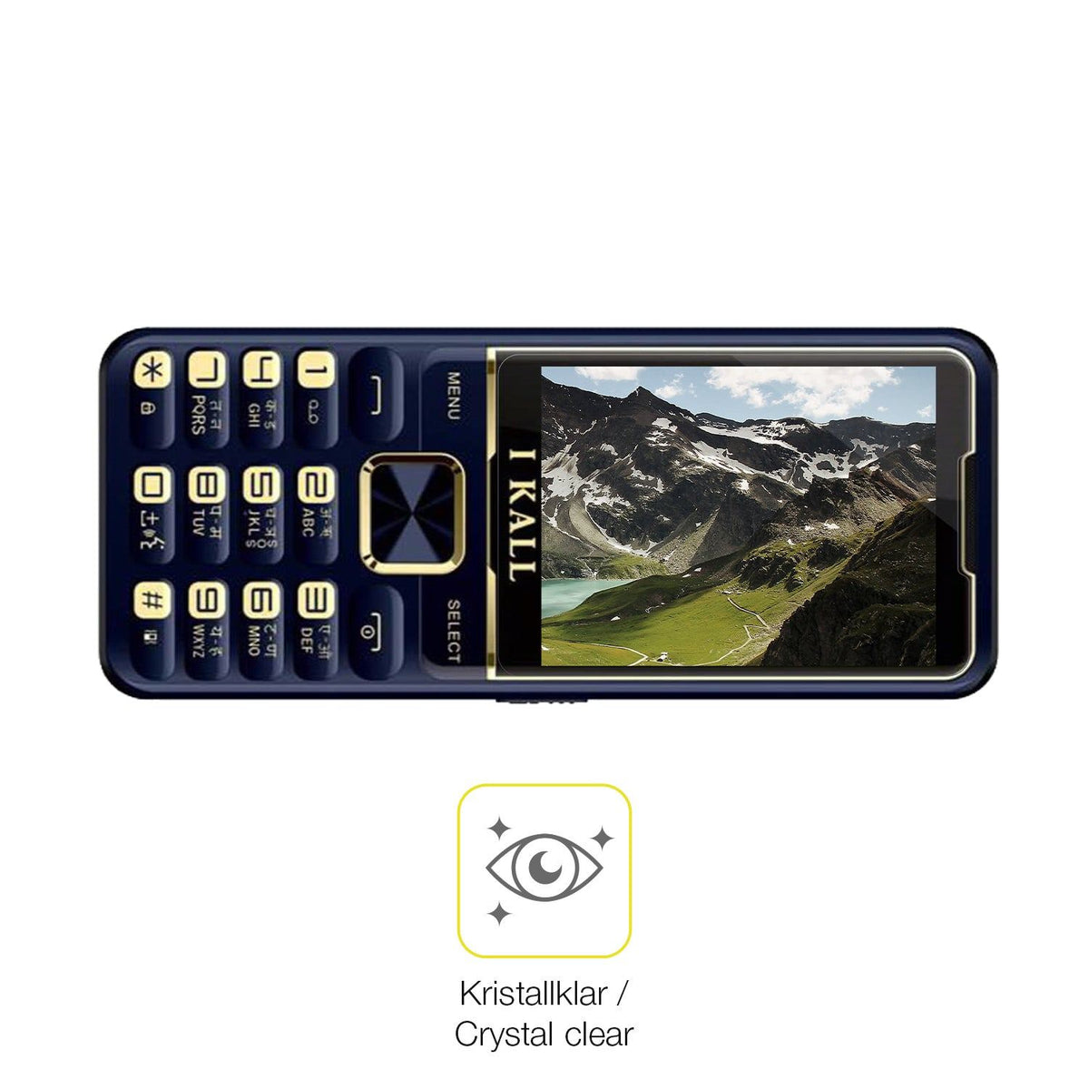 2x Screen Protector for I Kall K20 Pro Protective Film covers 100% dipos Flex