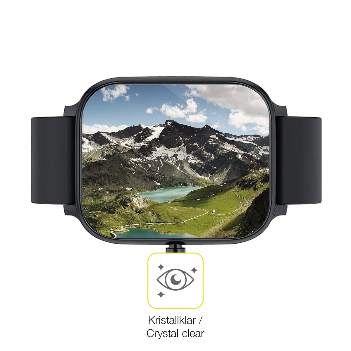 2x Screen Protector for Torjalph Smartwatch 1.69 Zoll Protective Film covers