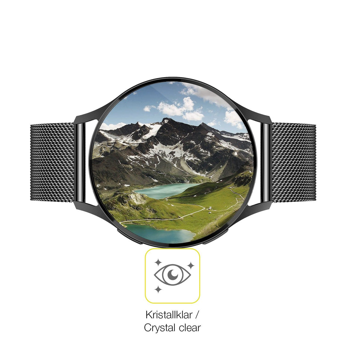 2x Screen Protector for Levowatch Edgy Protective Film covers 100% dipos Flex