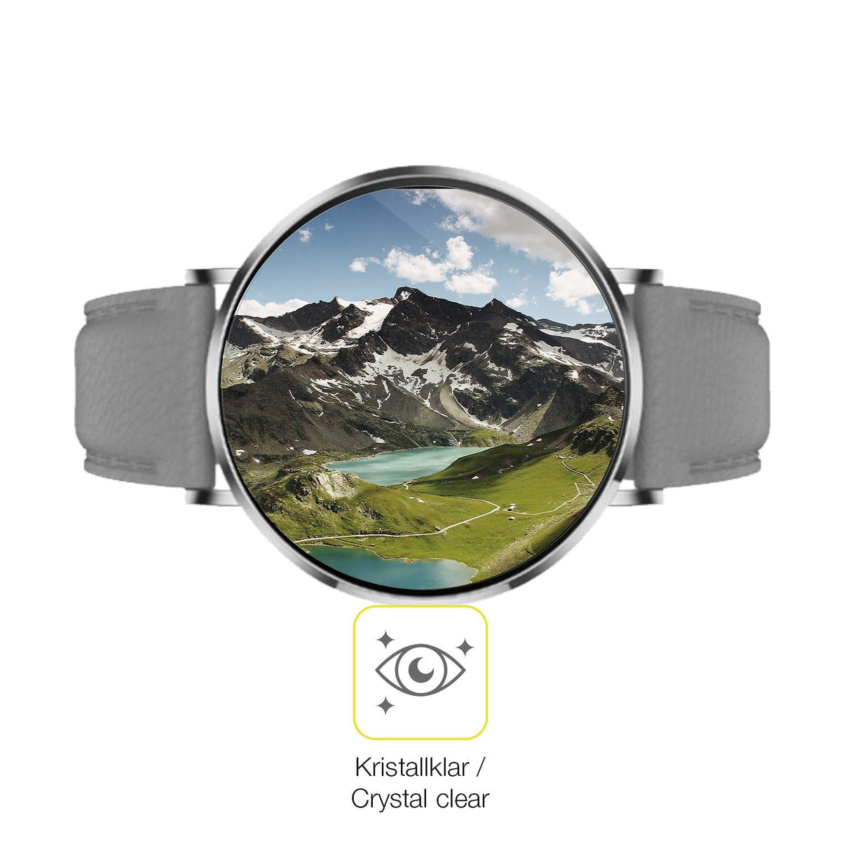 2x Screen Protector for Pireware Slim Smartwatch Protective Film covers 100%
