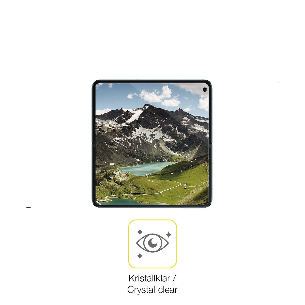 2x Screen Protector for Oppo Find N3 Innenseite Protective Film covers 100%