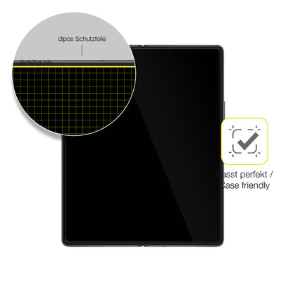 1x 3D Full Cover Schutzfolie für Samsung Galaxy Fold 4