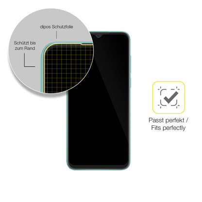 2x 3D Full Cover Schutzfolie für Blackview A55 Pro