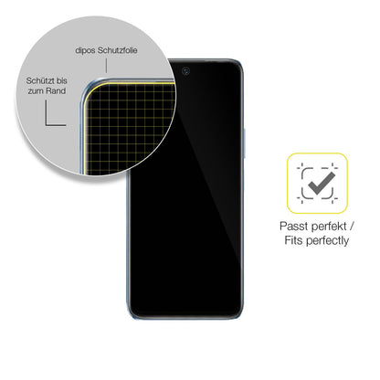 3x Screen Protector for Infinix Hot 20S Protective Film covers 100% dipos Flex