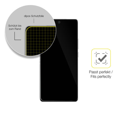 2x 3D Full Cover Schutzfolie für Realme GT6