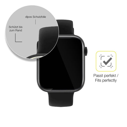 3x Screen Protector for Fireboltt Ring 3 Protective Film covers 100% dipos Flex