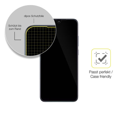 3x Screen Protector for Xiaomi Poco C50 Protective Film covers 100% dipos Flex