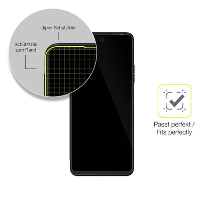 3x Screen Protector for Tecno Pova 3 Protective Film covers 100% dipos Flex