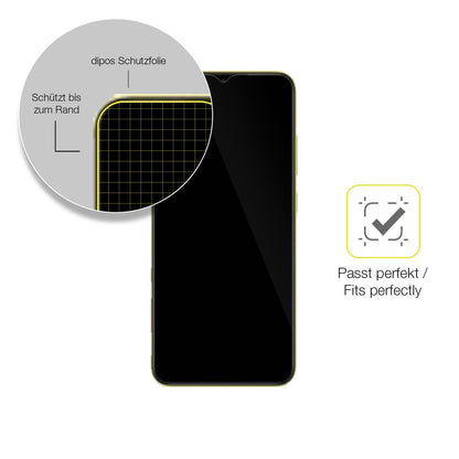 2x Screen Protector for Xiaomi POCO M4 5G Protective Film covers 100% dipos Flex