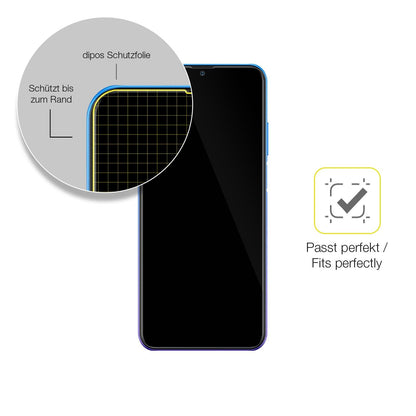 3x Screen Protector for Ulefone Note 12P Protective Film covers 100% dipos Flex