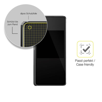 3x Screen Protector for Oppo K10 Pro 5G Protective Film covers 100% dipos Flex
