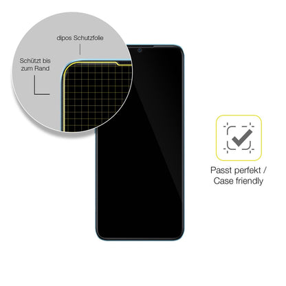 2x Screen Protector for Oppo A57 5G Protective Film covers 100% dipos Flex