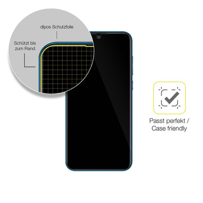 2x Screen Protector for Coolpad Cool 5 Protective Film covers 100% dipos Flex