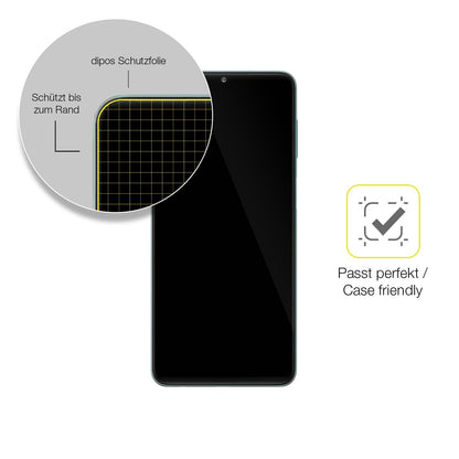 3x Screen Protector for Samsung Galaxy F23 5G Protective Film covers 100% dipos