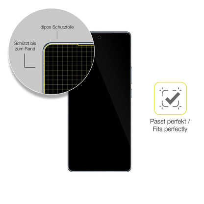 2x Screen Protector for Tecno Camon 30 Protective Film covers 100% dipos Flex