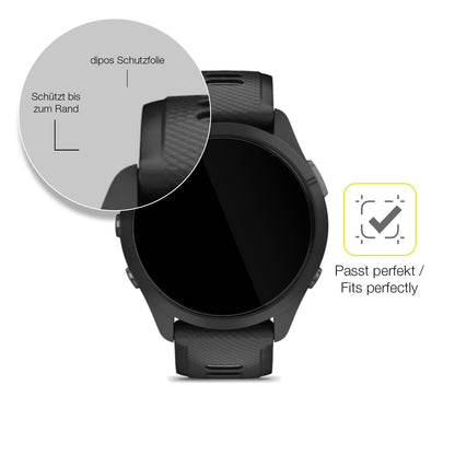 2x Screen Protector for Garmin Forerunner 265s 42mm Protective Film covers 100%