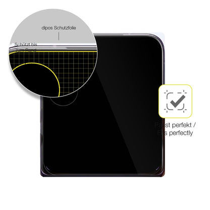 2x Screen Protector for Xiaomi Mi Mix Flip (Frontdisplay) Protective Film