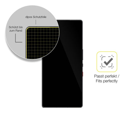 2x Screen Protector for ZTE Nubia Redmagic 10 Pro+ Protective Film covers 100%