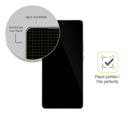 2x Screen Protector for Realme Neo 7 Protective Film covers 100% dipos Flex