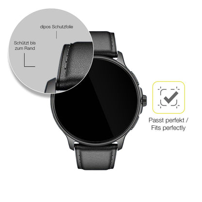 2x Screen Protector for Smartwatch 28.5mm durchmesser Protective Film covers
