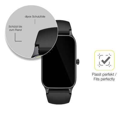 2x Screen Protector for Dyurwa P97 1.57 Zoll Protective Film covers 100% dipos
