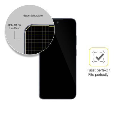 2x Screen Protector for Infinix Hot 50 5G Protective Film covers 100% dipos Flex